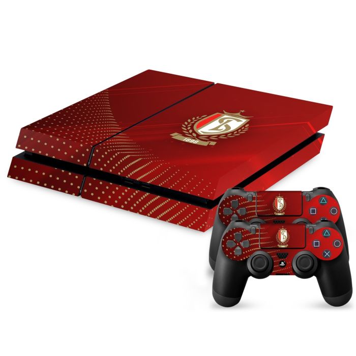 STICKER ROUGE PS4